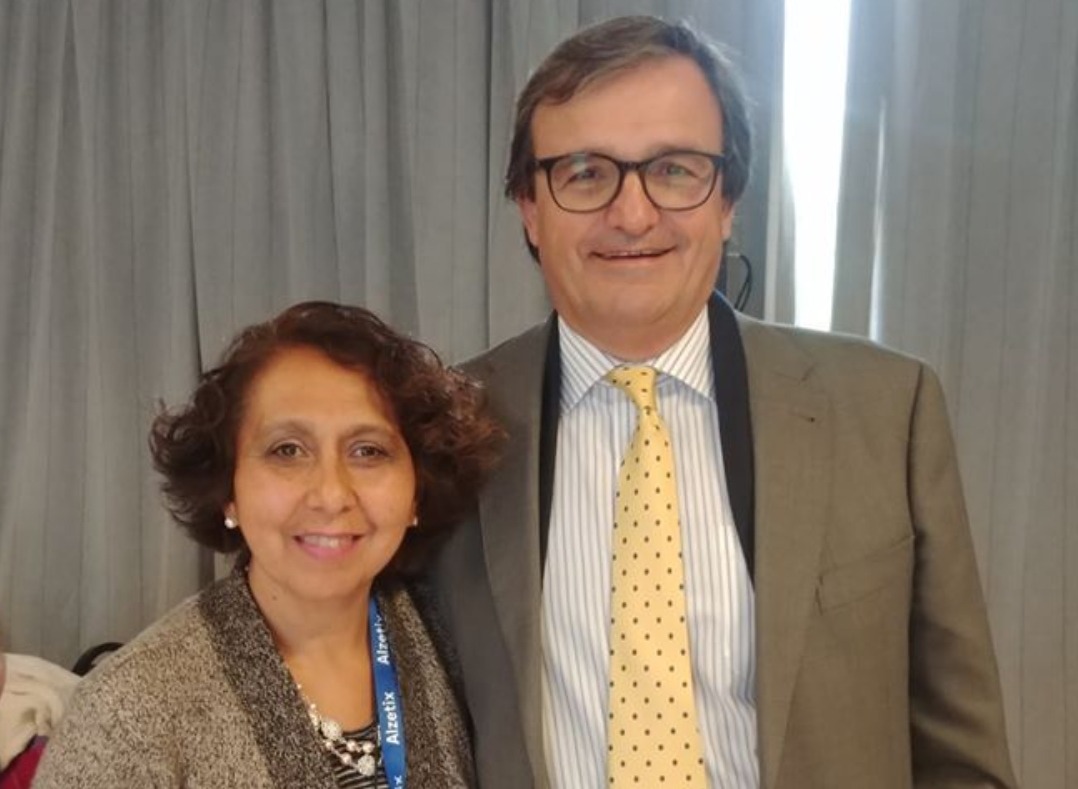 Dr. Ricardo Allegri, Buenos Aires y Dra María Lissette Duque 2019