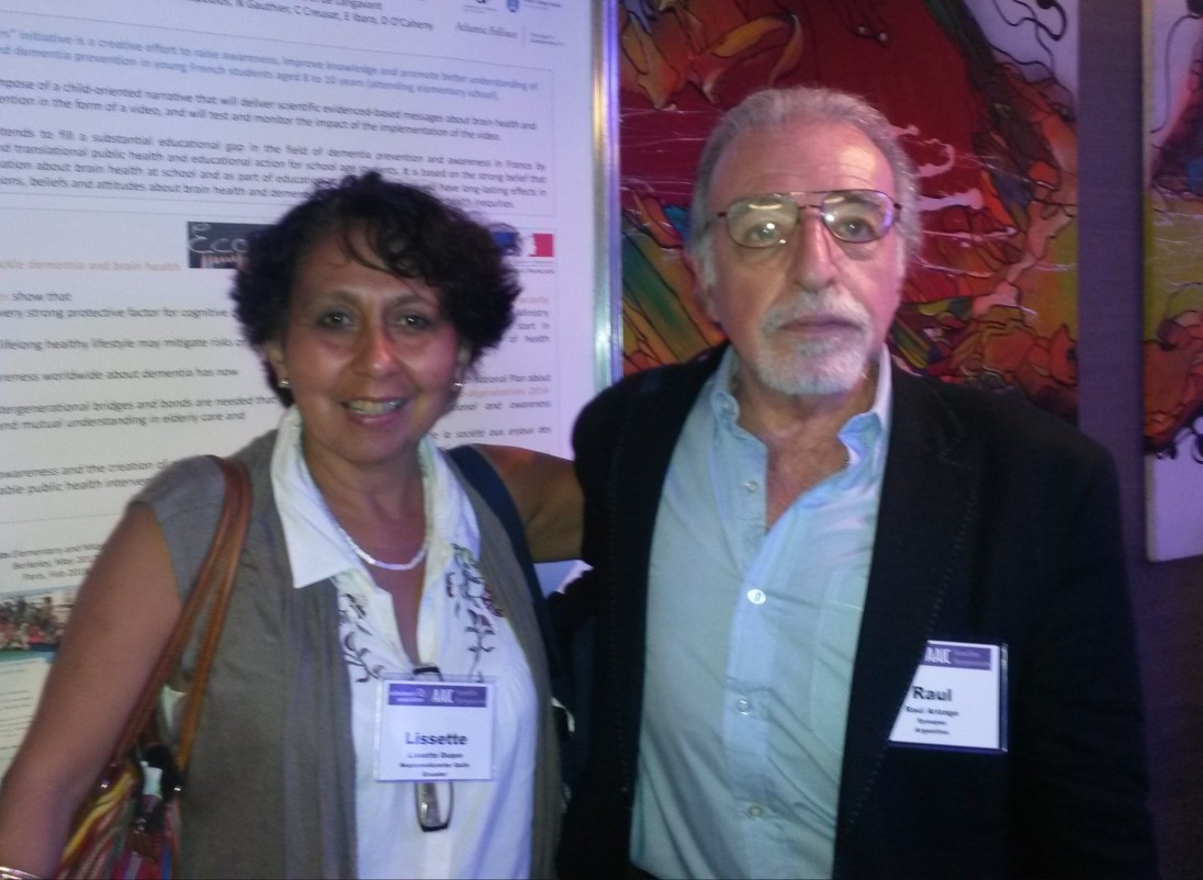 Dr. Raúl Arizaga (Argentina) Sao Paulo y Dra María Lissette Duque 2018